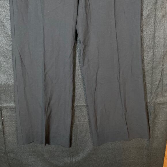 Banana Republic Womens Pants Black Martin Fit Lined Wool Blend Stretch 12 - Picture 3 of 12